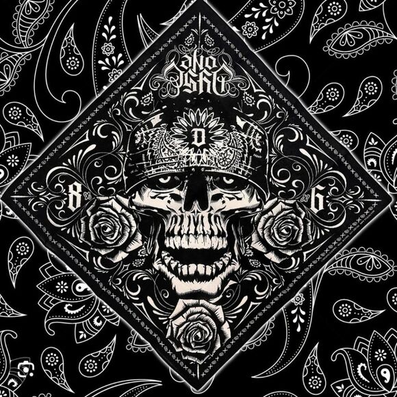 Dyse One Skull Bandana - Picture 3 of 3